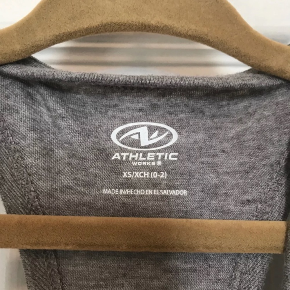Grey Racerback Tanktop - Picture 3 of 4
